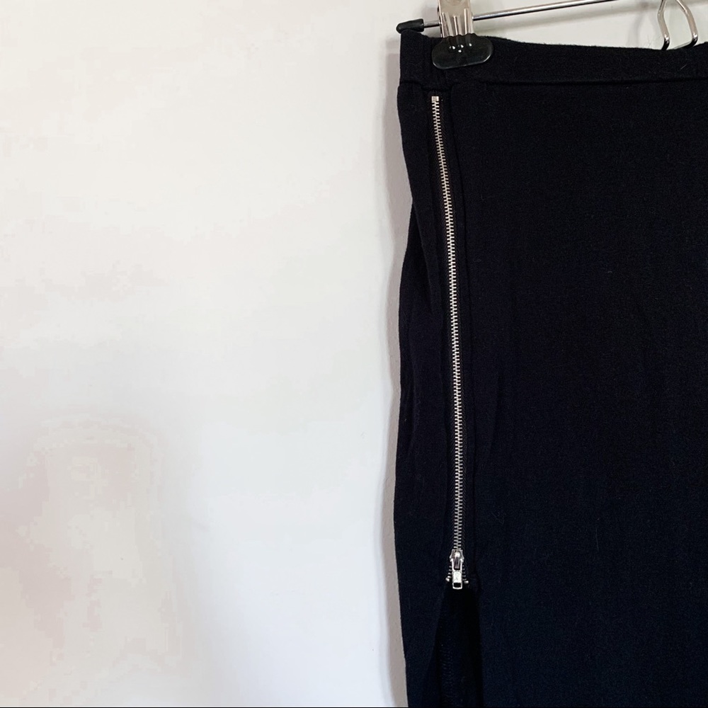 Seductions • Zippered Side Slit Maxi Skirt
